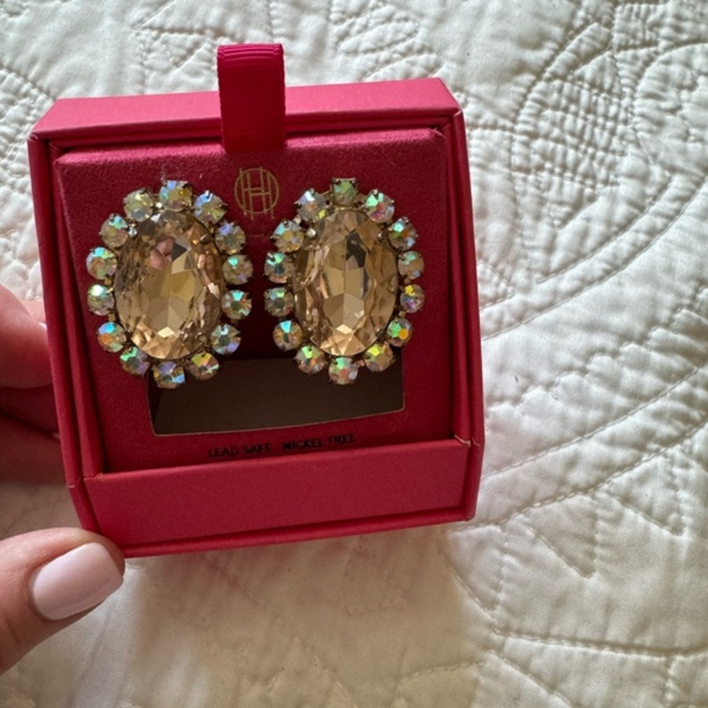HOUSE of HARLOW 1960 FUN & FABULOUS 🎉clip on earrings🎉see pic for details